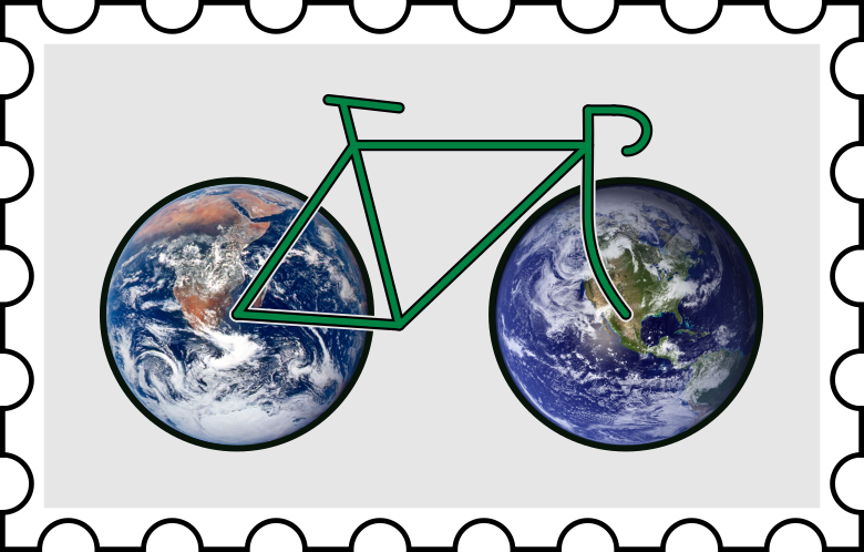 Earth Day Pedal Post